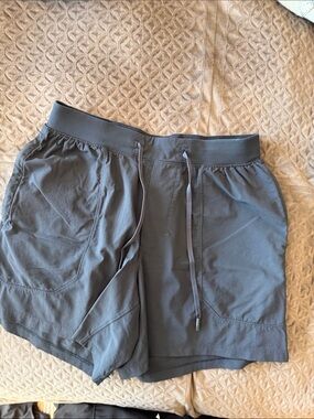 Men's True Navy Drawstring Active Shorts 5 inch